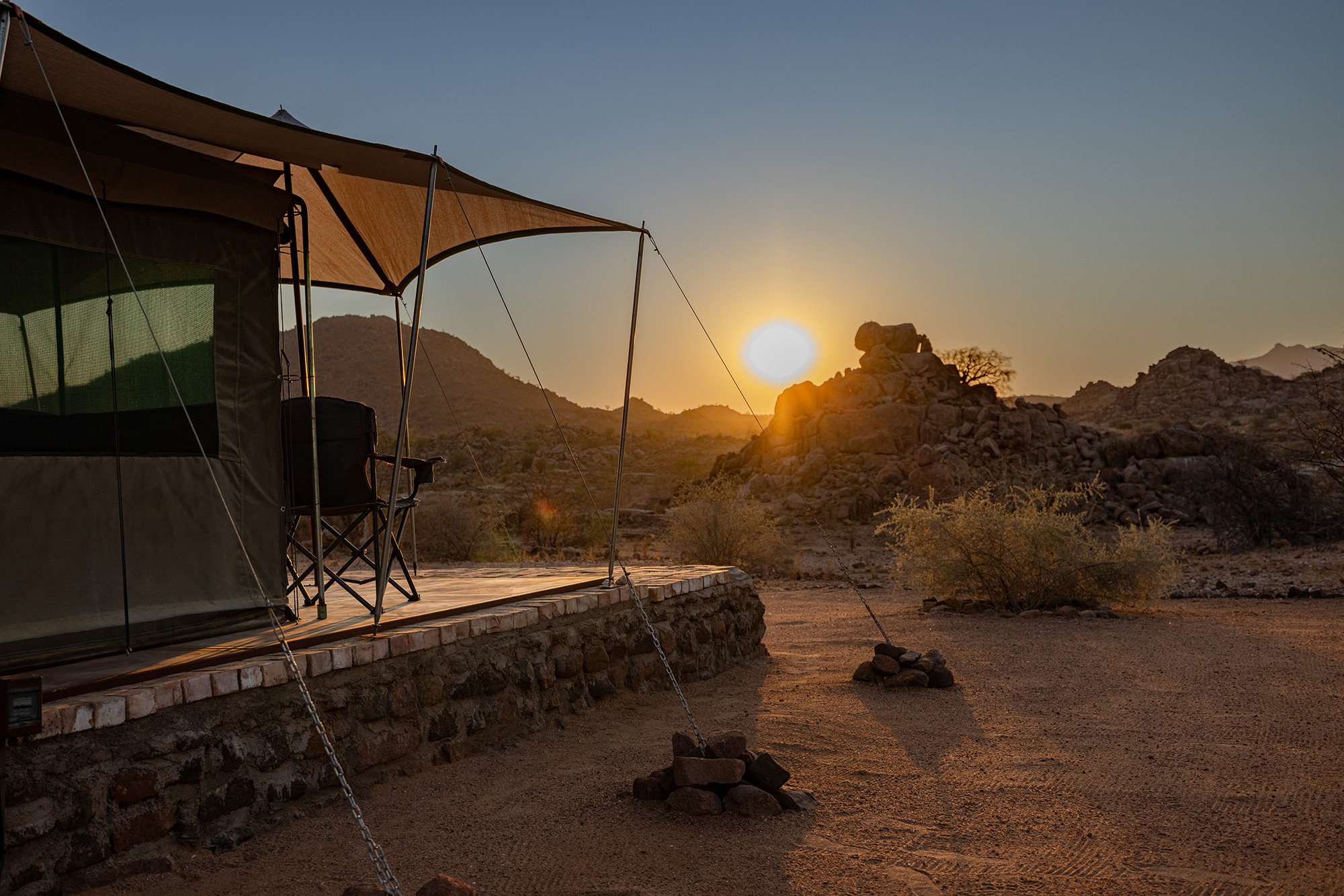 Ozondjou Adventure Camp - Alla ricerca degli elefanti in Namibia